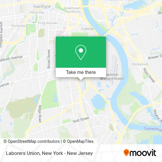 Laborers Union map