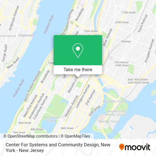 Center For Systems and Community Design map