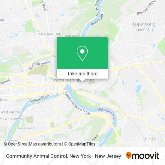 Community Animal Control map