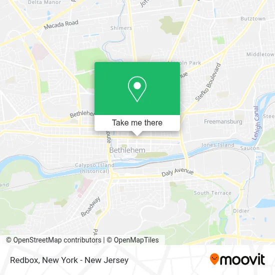 Redbox map