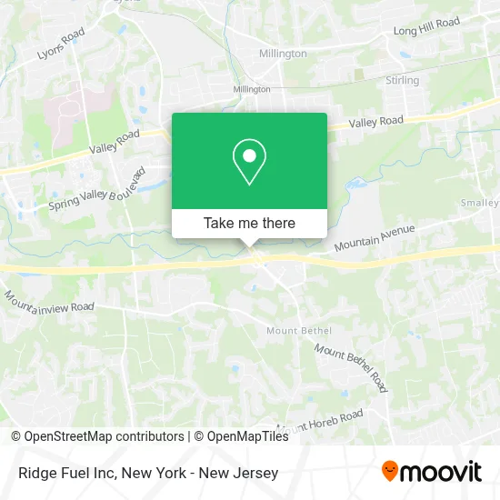 Ridge Fuel Inc map