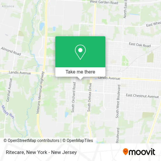 Ritecare map