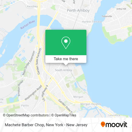 Machete Barber Chop map
