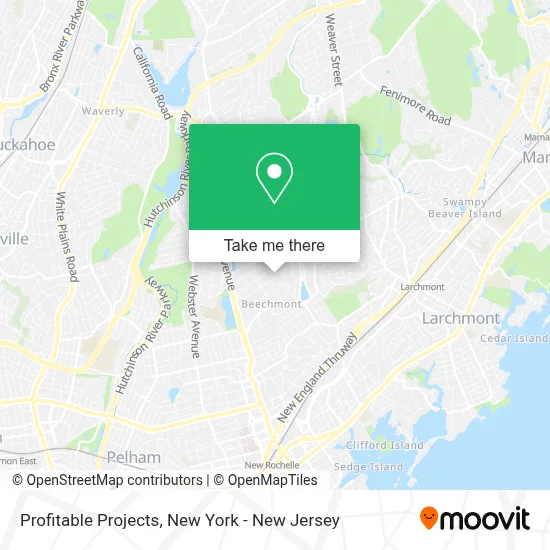 Profitable Projects map