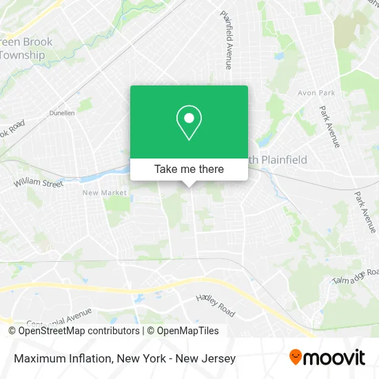 Maximum Inflation map