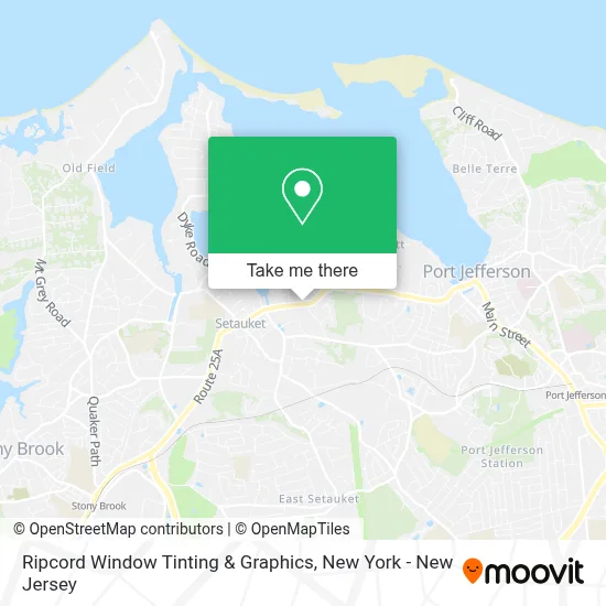 Ripcord Window Tinting & Graphics map