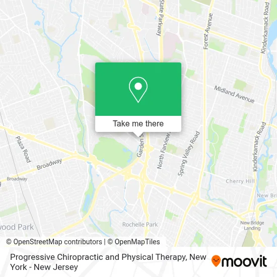 Progressive Chiropractic and Physical Therapy map