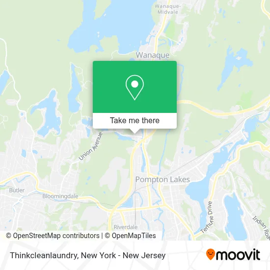 Thinkcleanlaundry map