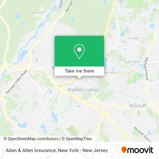 Allen & Allen Insurance map