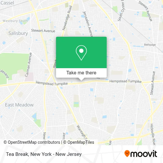 Tea Break map