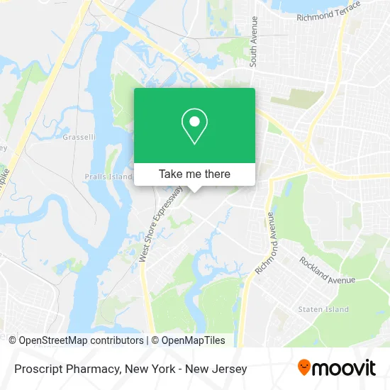 Proscript Pharmacy map