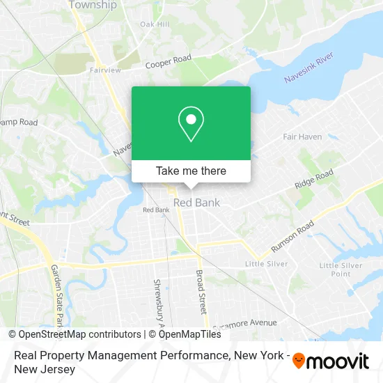 Real Property Management Performance map