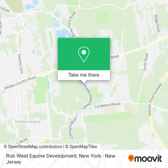 Rob West Equine Development map