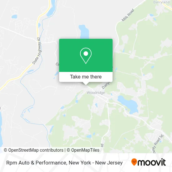 Rpm Auto & Performance map