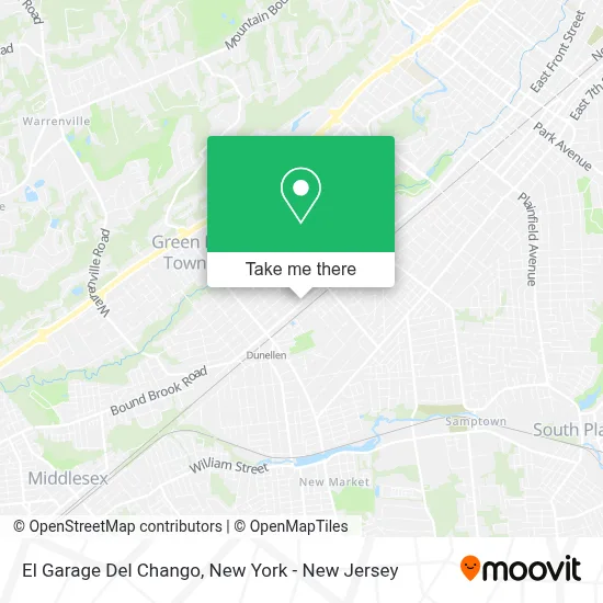El Garage Del Chango map