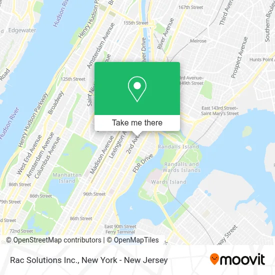 Rac Solutions Inc. map