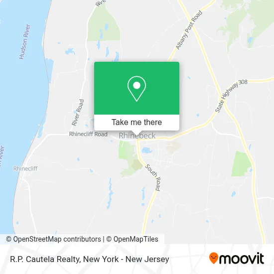 R.P. Cautela Realty map