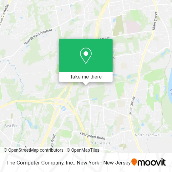 The Computer Company, Inc. map