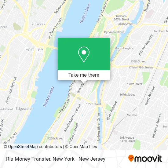 Ria Money Transfer map