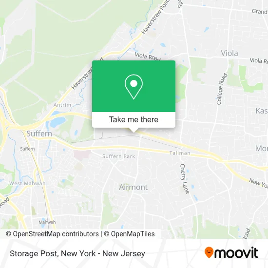 Storage Post map