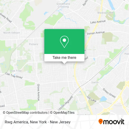 Rwg America map