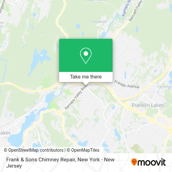 Frank & Sons Chimney Repair map