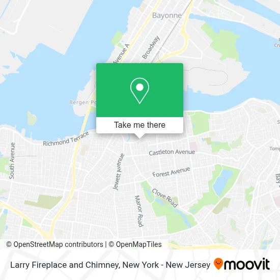 Larry Fireplace and Chimney map
