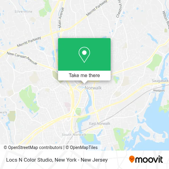 Locs N Color Studio map