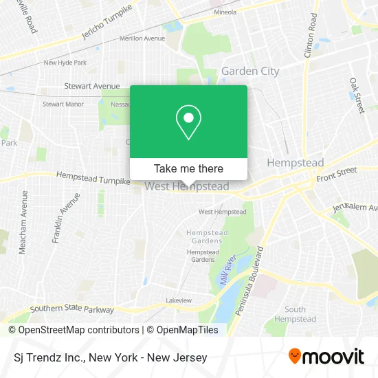 Sj Trendz Inc. map