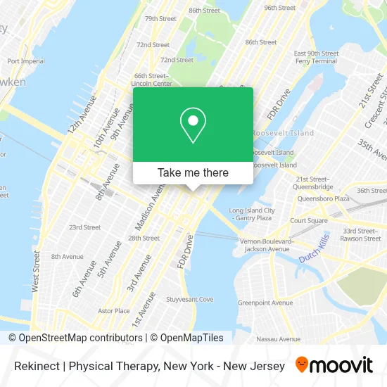 Rekinect | Physical Therapy map