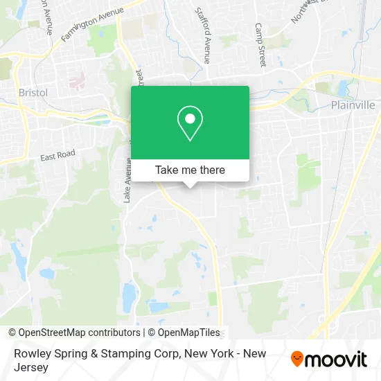 Rowley Spring & Stamping Corp map