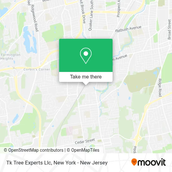 Tk Tree Experts Llc map