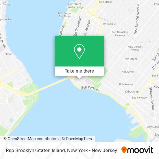 Rsp Brooklyn/Staten Island map
