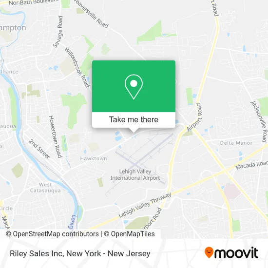 Riley Sales Inc map