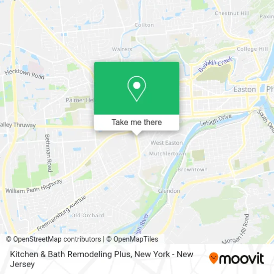 Kitchen & Bath Remodeling Plus map