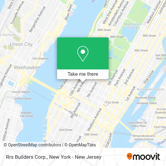 Rrs Builders Corp. map