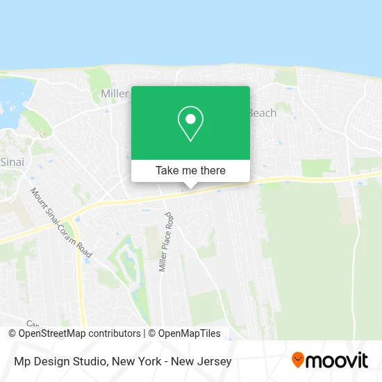 Mp Design Studio map