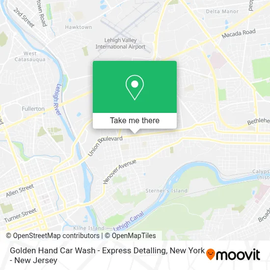 Golden Hand Car Wash - Express Detalling map