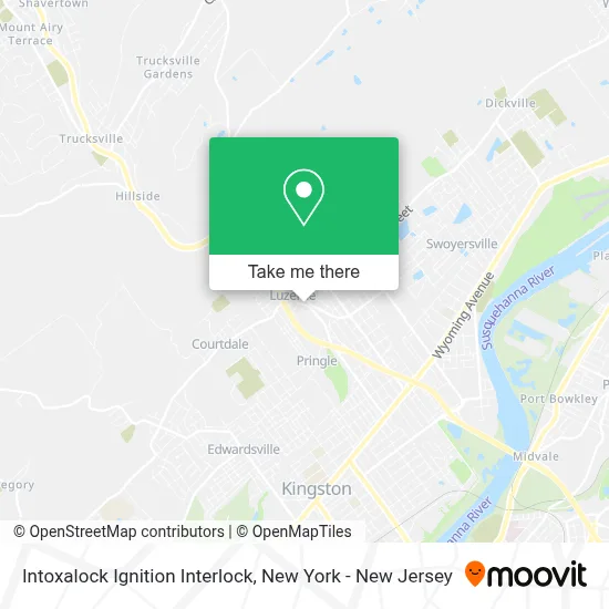 Intoxalock Ignition Interlock map