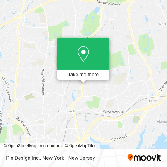 Pin Design Inc. map