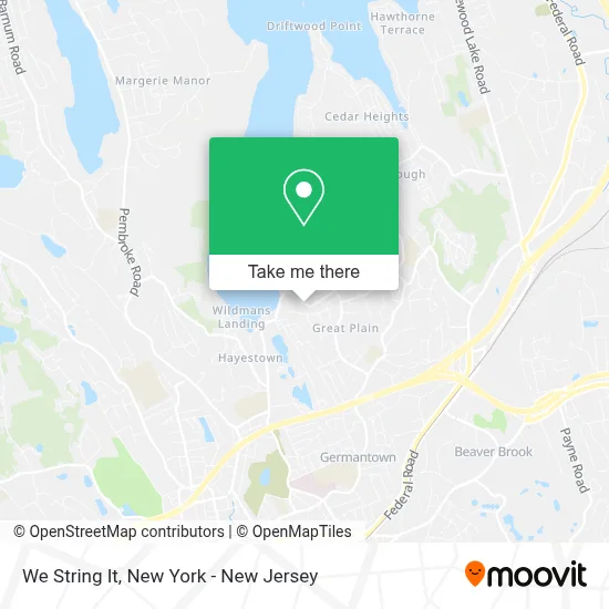 We String It map