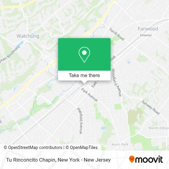 Tu Rinconcito Chapin map