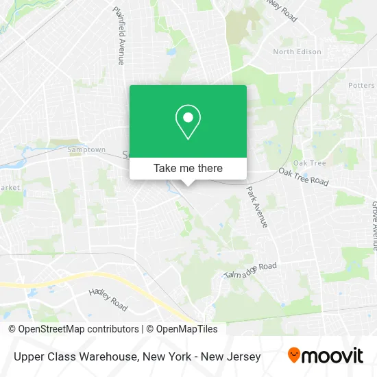 Upper Class Warehouse map