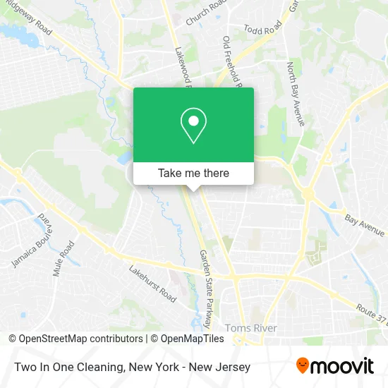 Two In One Cleaning map