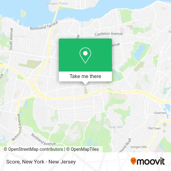 Score map