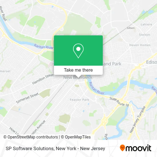 SP Software Solutions map