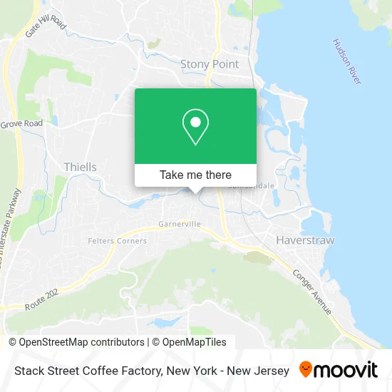 Stack Street Coffee Factory map