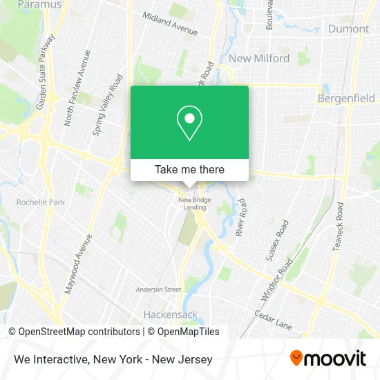 We Interactive map