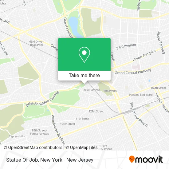 Statue Of Job map