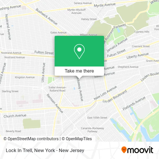 Lock In Trell map